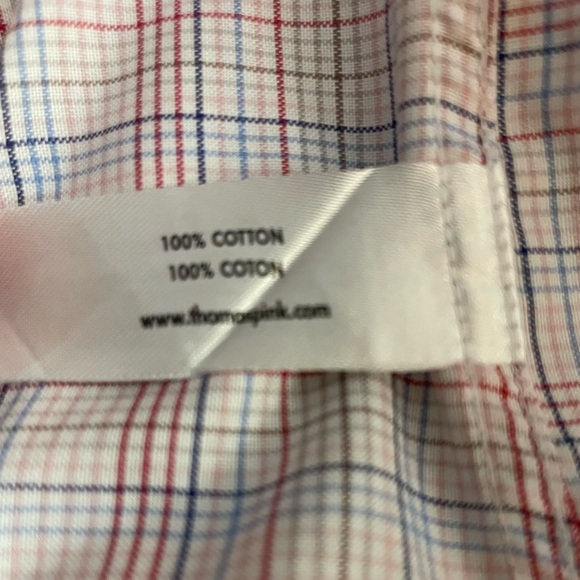 Thomas Pink Traveller Classic Fit Men's Button-Down Shirt. Size 16 1/2 - 35 - Picture 10 of 11